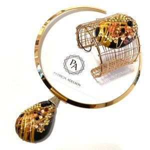 SET of 2 Pieces - Necklace and Bangle